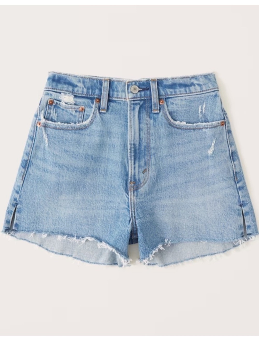 Abercrombie & Fitch Curve Love High Rise Mom Short